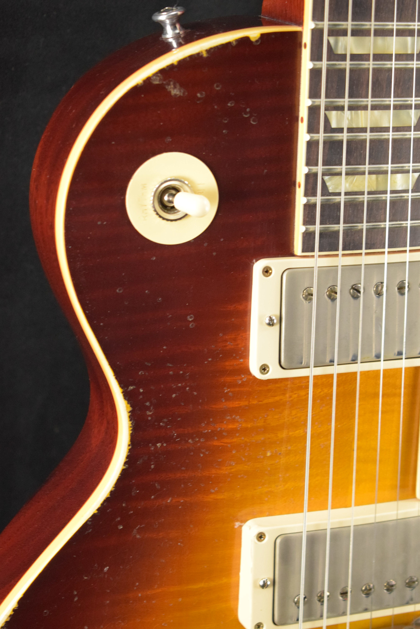 Gibson Gibson Murphy Lab 1959 Les Paul Standard Wide Tomato Burst Ultra Heavy Aged - Fuller's Exclusive