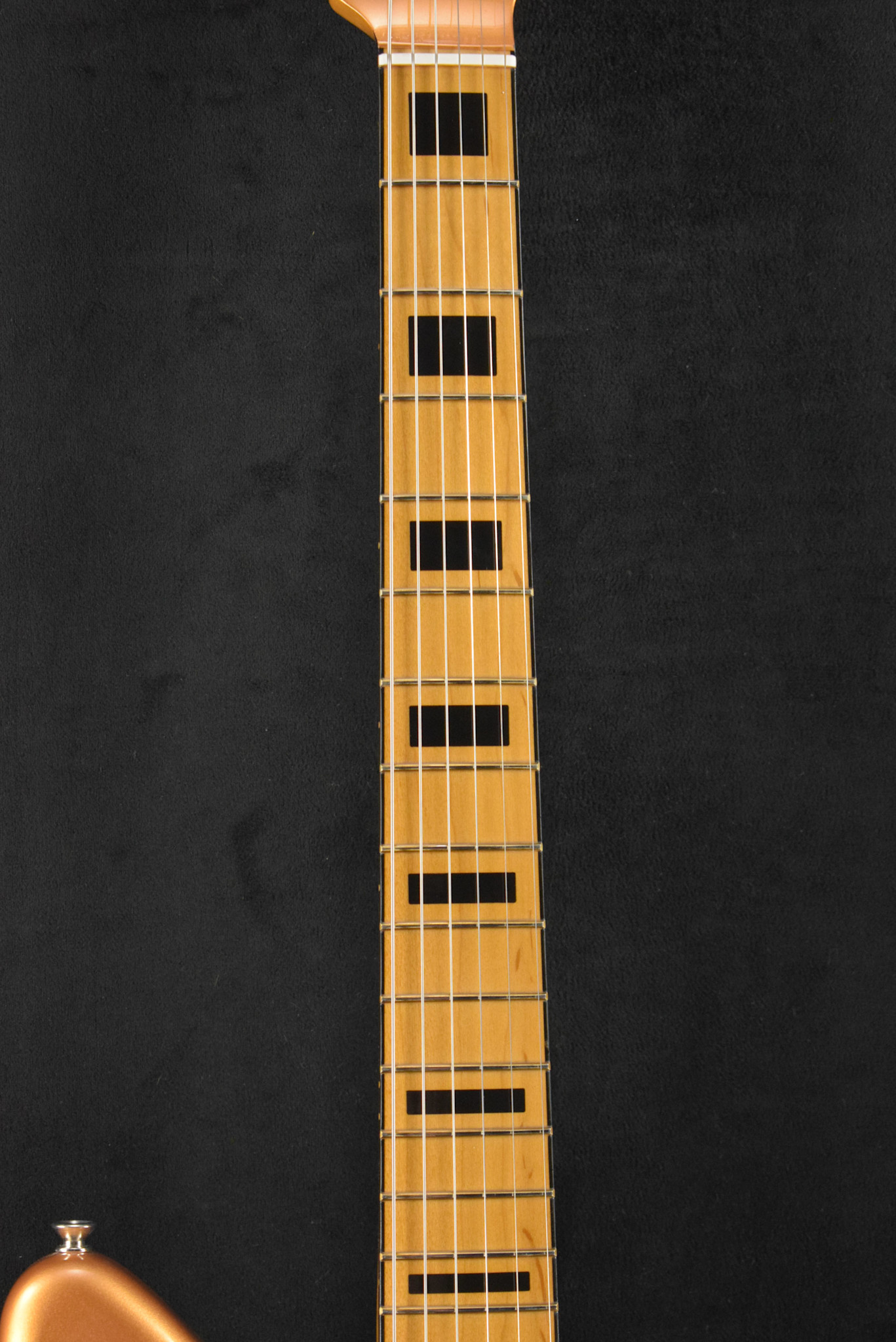 Fender Fender Troy Van Leeuwen Jazzmaster Copper Age Bound Maple Fingerboard