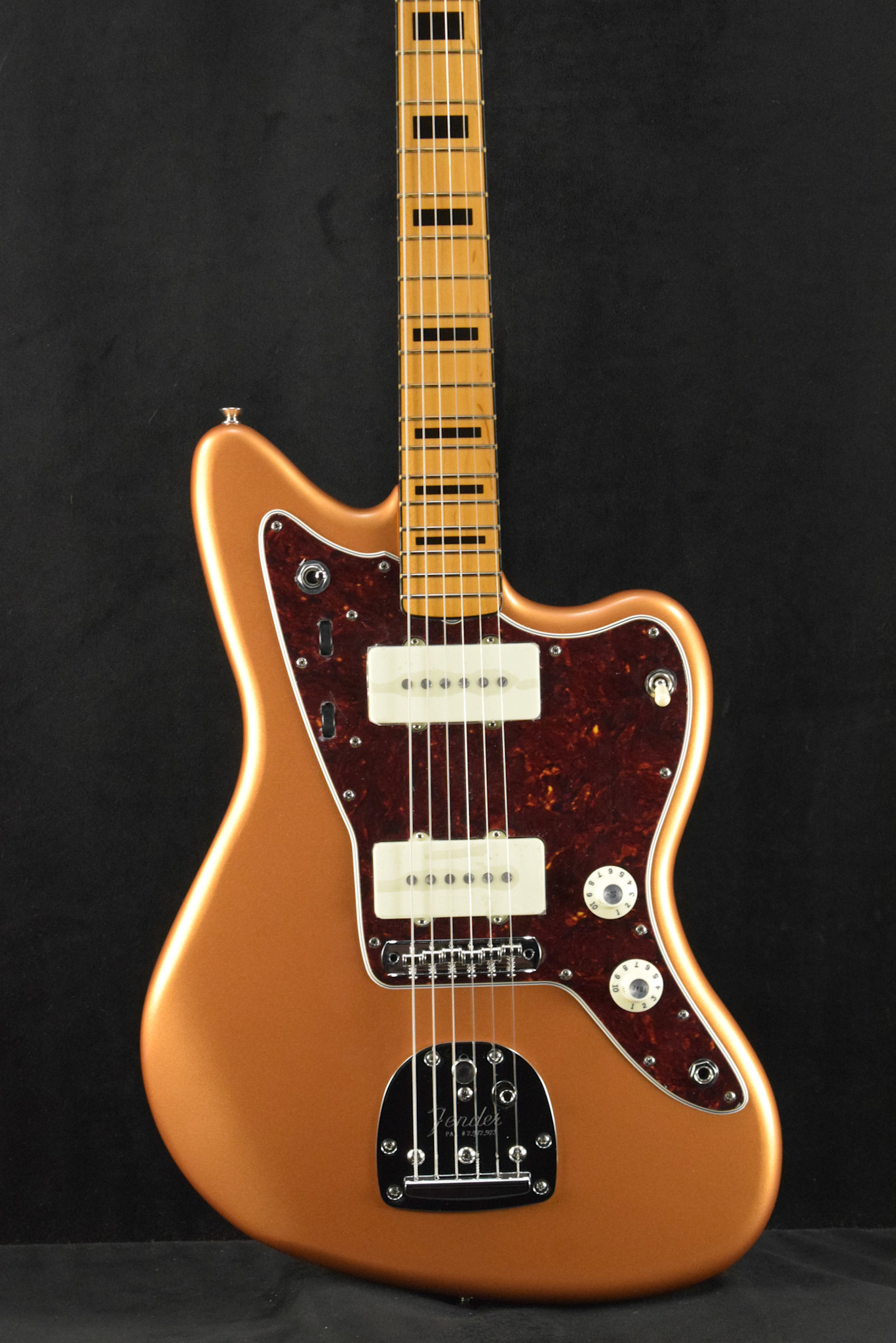 Fender Fender Troy Van Leeuwen Jazzmaster Copper Age Bound Maple Fingerboard