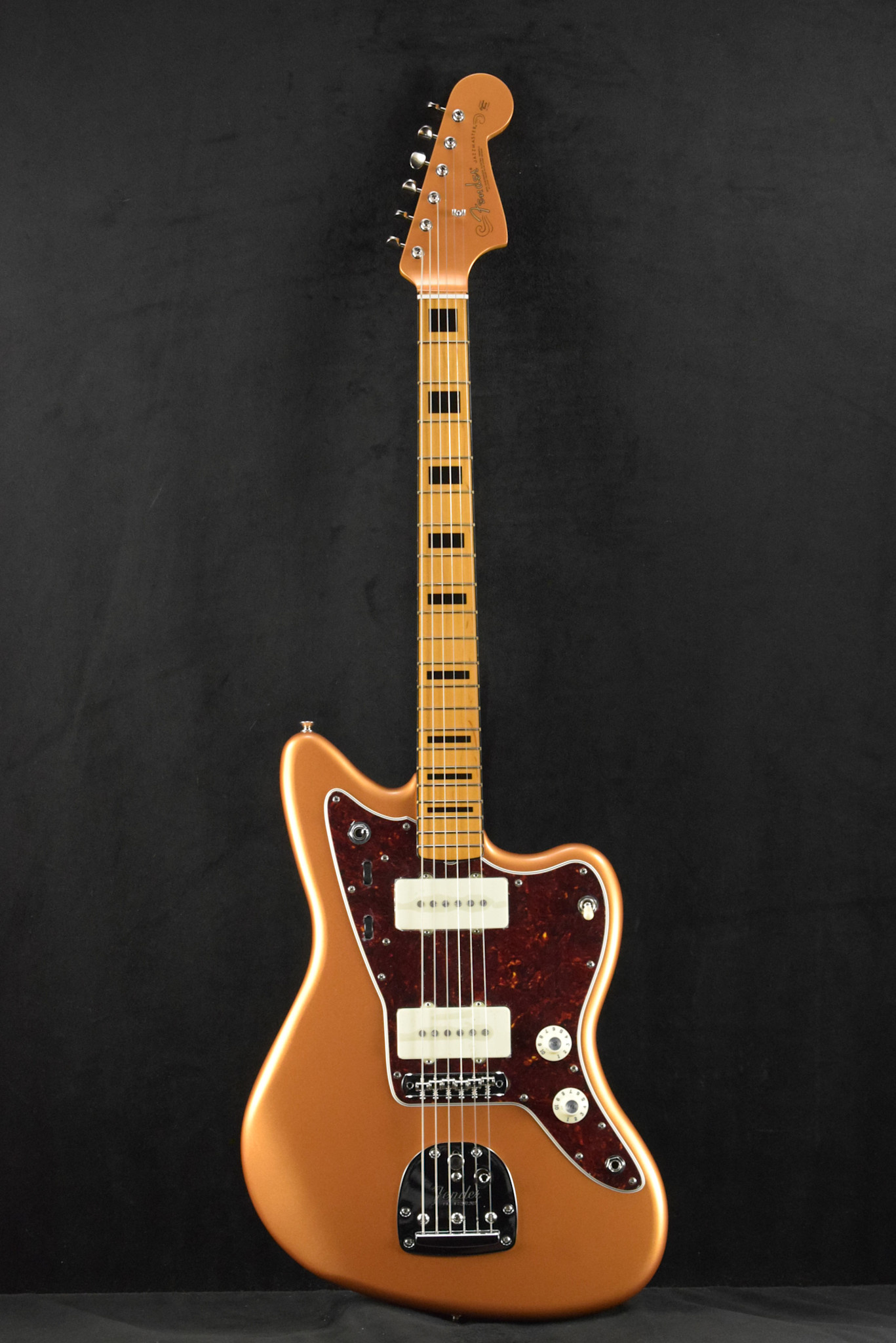 Fender Fender Troy Van Leeuwen Jazzmaster Copper Age Bound Maple Fingerboard
