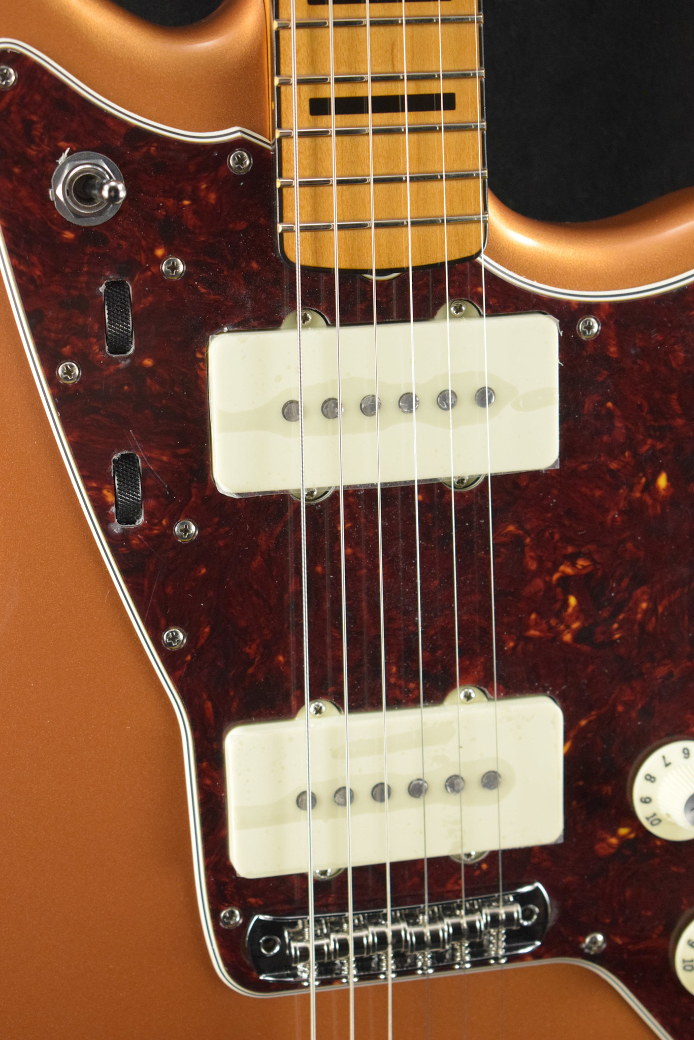 Fender Fender Troy Van Leeuwen Jazzmaster Copper Age Bound Maple Fingerboard