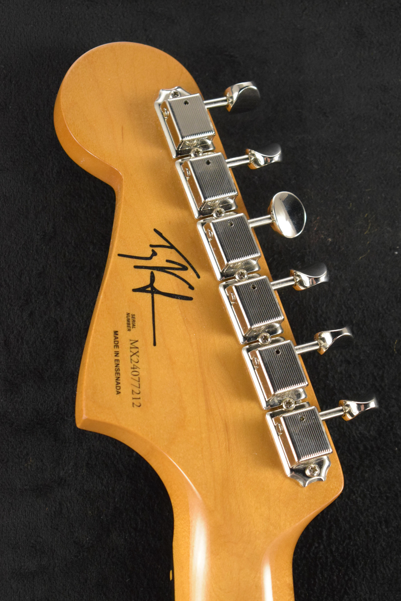Fender Fender Troy Van Leeuwen Jazzmaster Copper Age Bound Maple Fingerboard