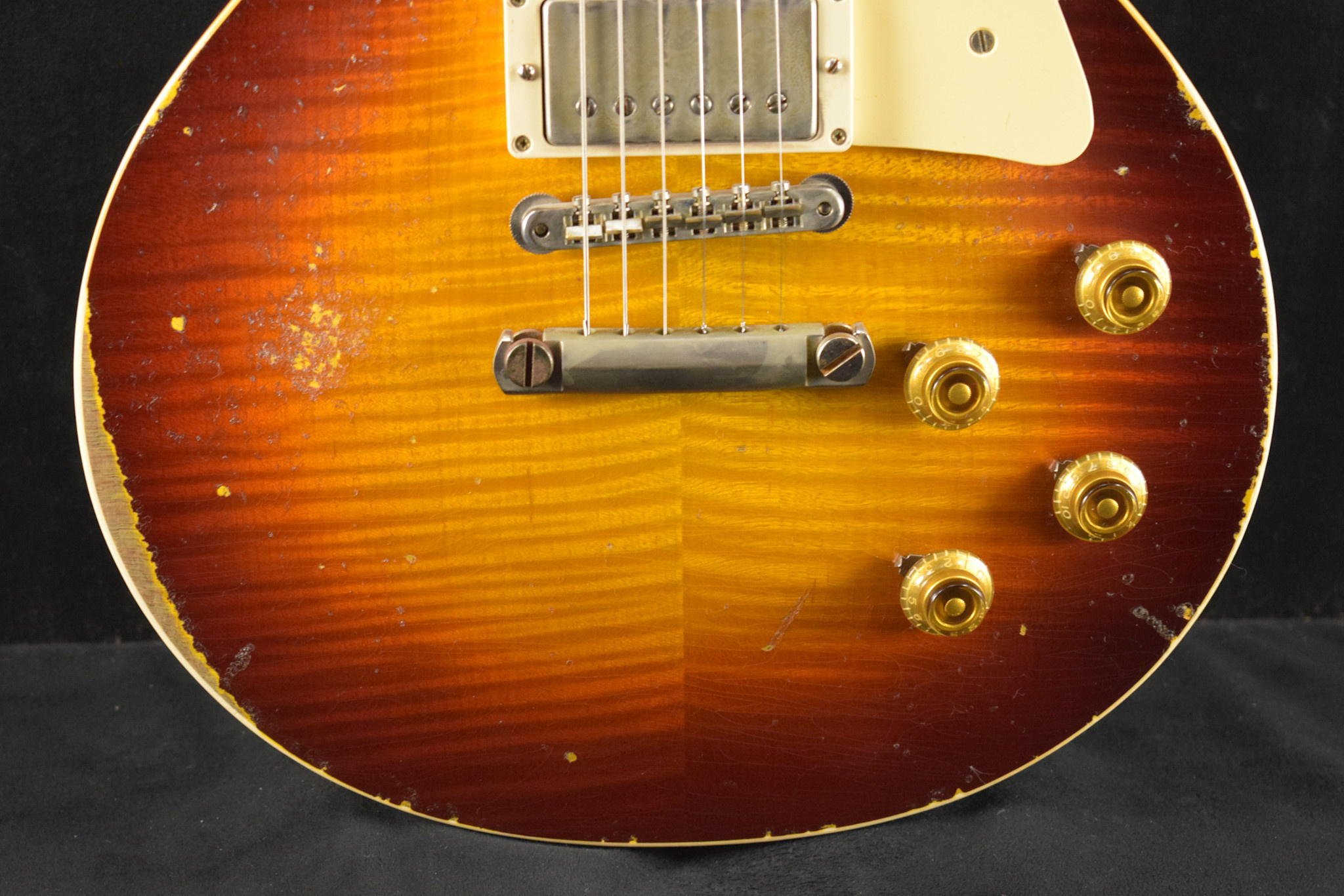 Gibson Gibson Murphy Lab 1959 Les Paul Standard Wide Tomato Burst Ultra Heavy Aged - Fuller's Exclusive