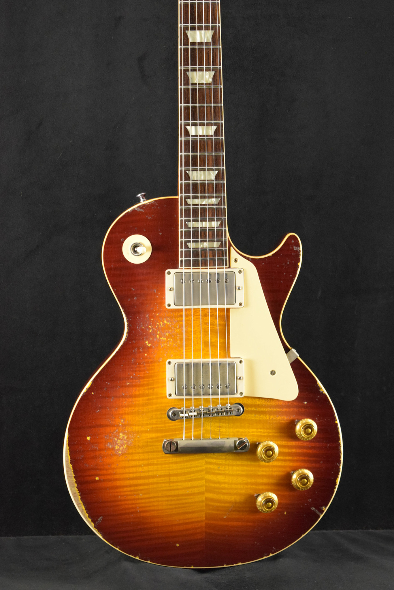 Gibson Gibson Murphy Lab 1959 Les Paul Standard Wide Tomato Burst Ultra Heavy Aged - Fuller's Exclusive