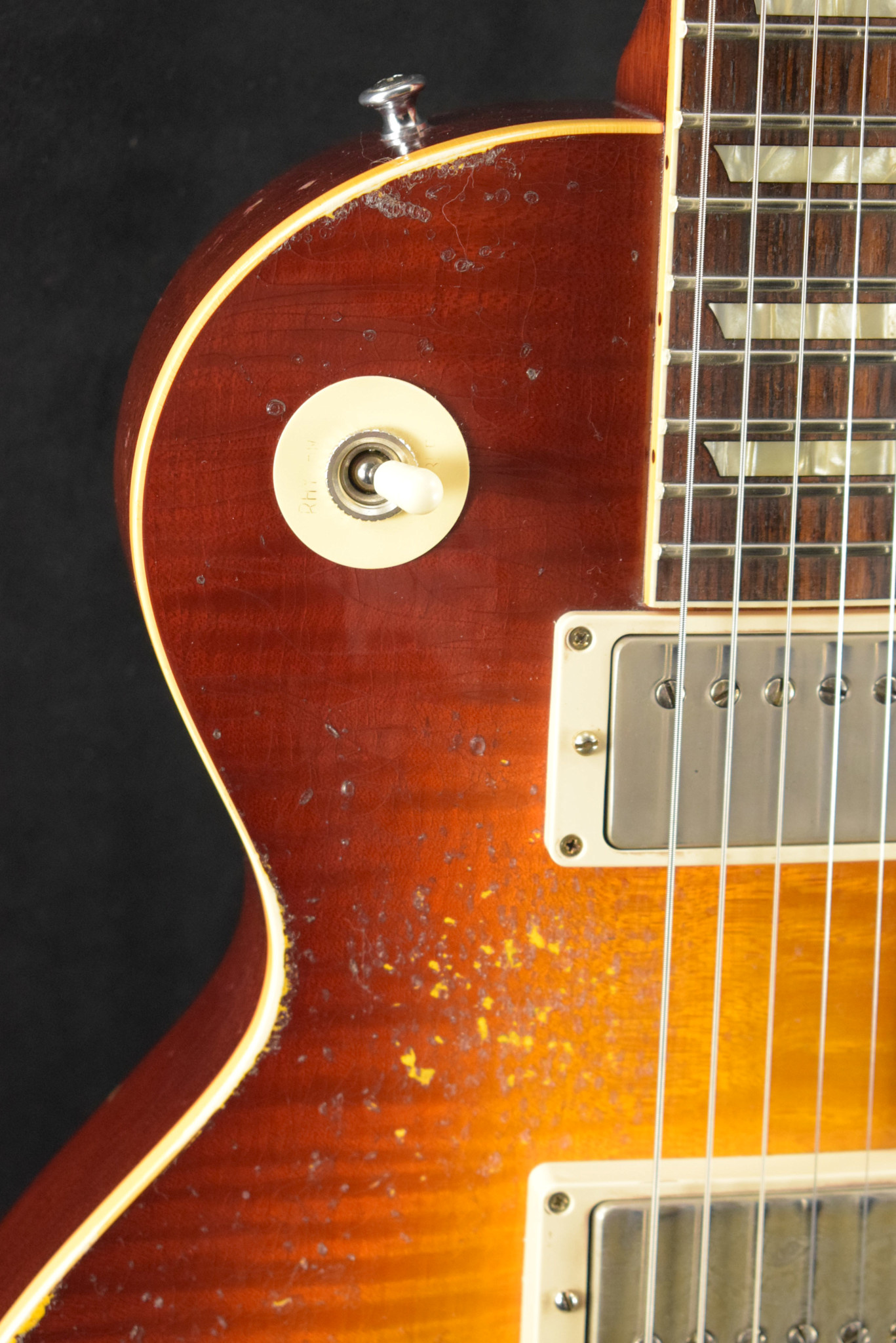 Gibson Gibson Murphy Lab 1959 Les Paul Standard Wide Tomato Burst Ultra Heavy Aged - Fuller's Exclusive