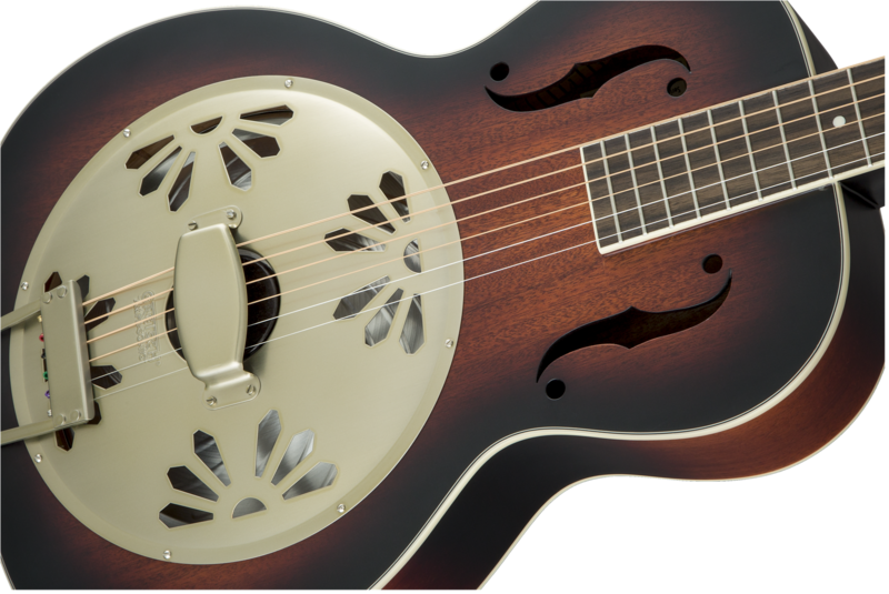 Gretsch Gretsch G9241 Alligator Round-Neck w/Fishman Nashville Pickup Sunburst