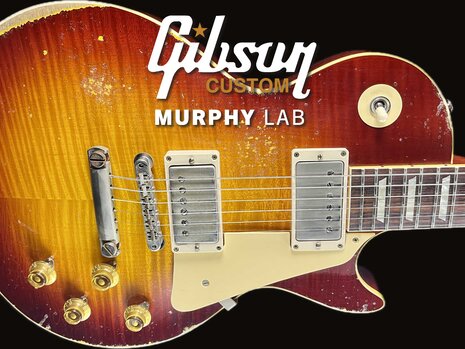 Demo Video -  Gibson Murphy Lab 1959 Les Paul Wide Tomato Burst Ultra Heavy Aged