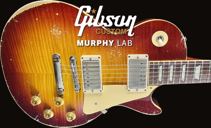 Demo Video - Gibson Murphy Lab 1959 Les Paul Wide Tomato Burst Ultra Heavy Aged