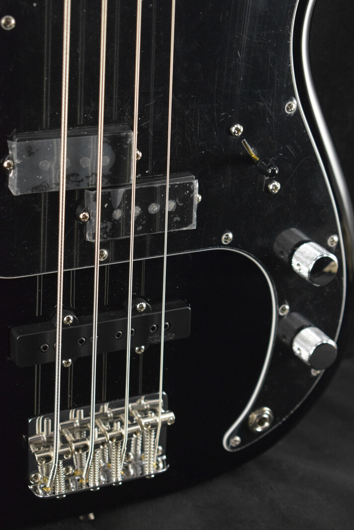 Fender Fender Tony Franklin Fretless Precision Bass Black Ebony Fingerboard