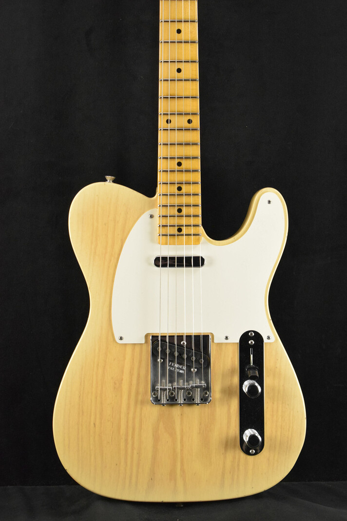Fender Fender 1955 Telecaster Journeyman Relic with Closet Classic Hardware Super Aged Natural Blonde