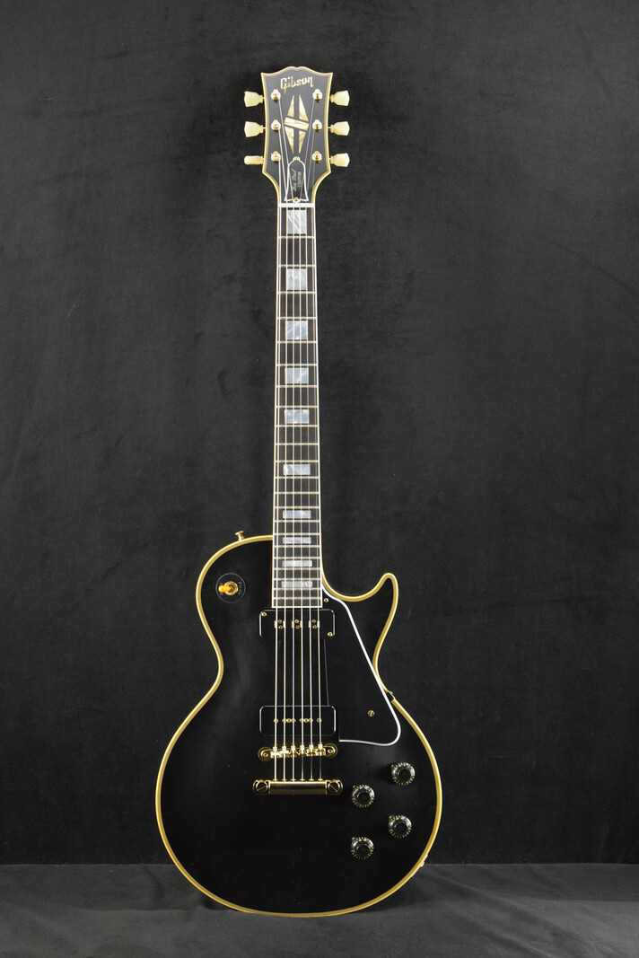 Gibson Gibson Custom Shop 1954 Les Paul Custom Staple Pickup Reissue VOS Ebony