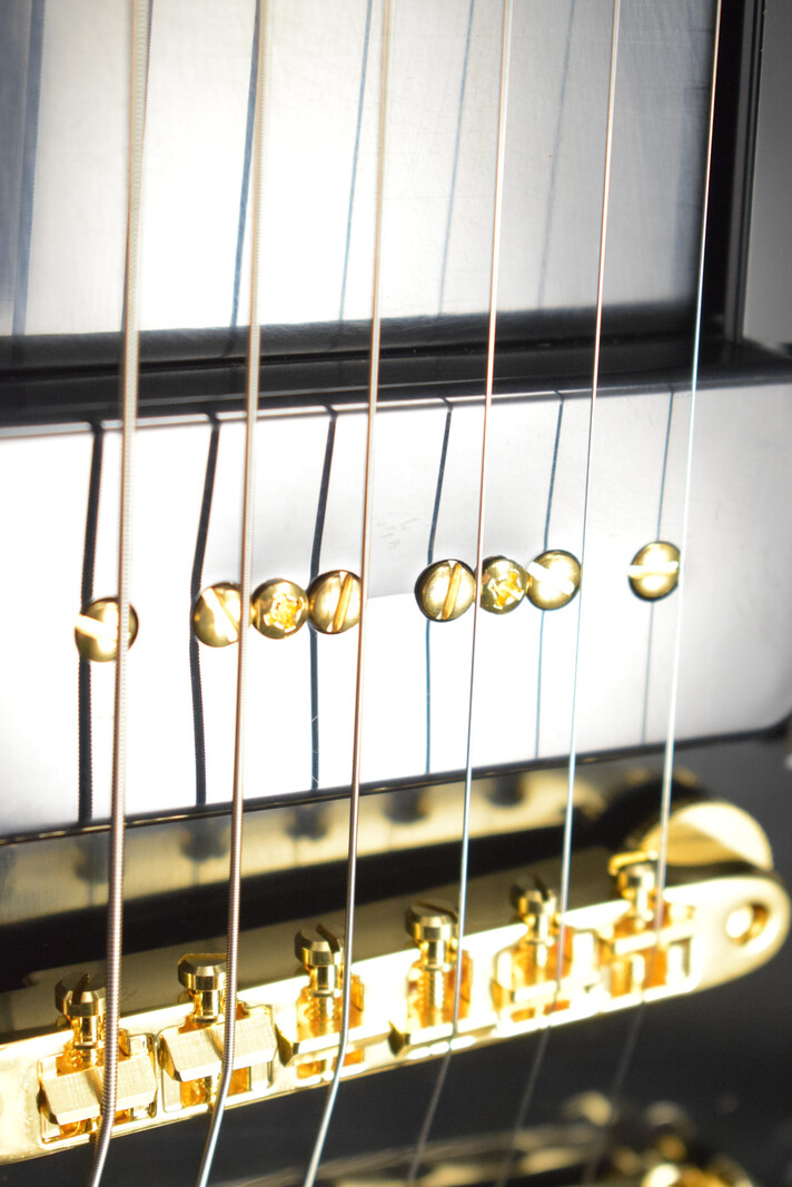 Gibson Gibson Custom Shop 1954 Les Paul Custom Staple Pickup Reissue VOS Ebony