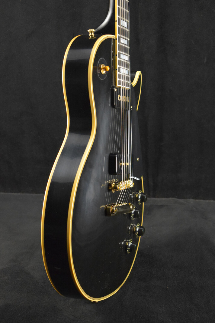 Gibson Gibson Custom Shop 1954 Les Paul Custom Staple Pickup Reissue VOS Ebony