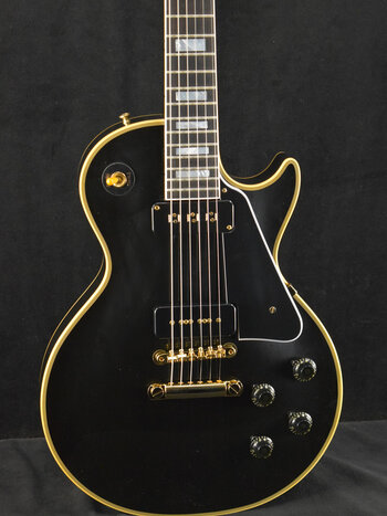 Gibson Gibson Custom Shop 1954 Les Paul Custom Staple Pickup Reissue VOS Ebony