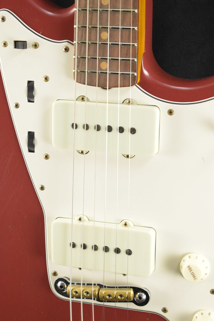 Fender Fender Custom Shop 1963 Jazzmaster Relic - Aged Cimarron Red
