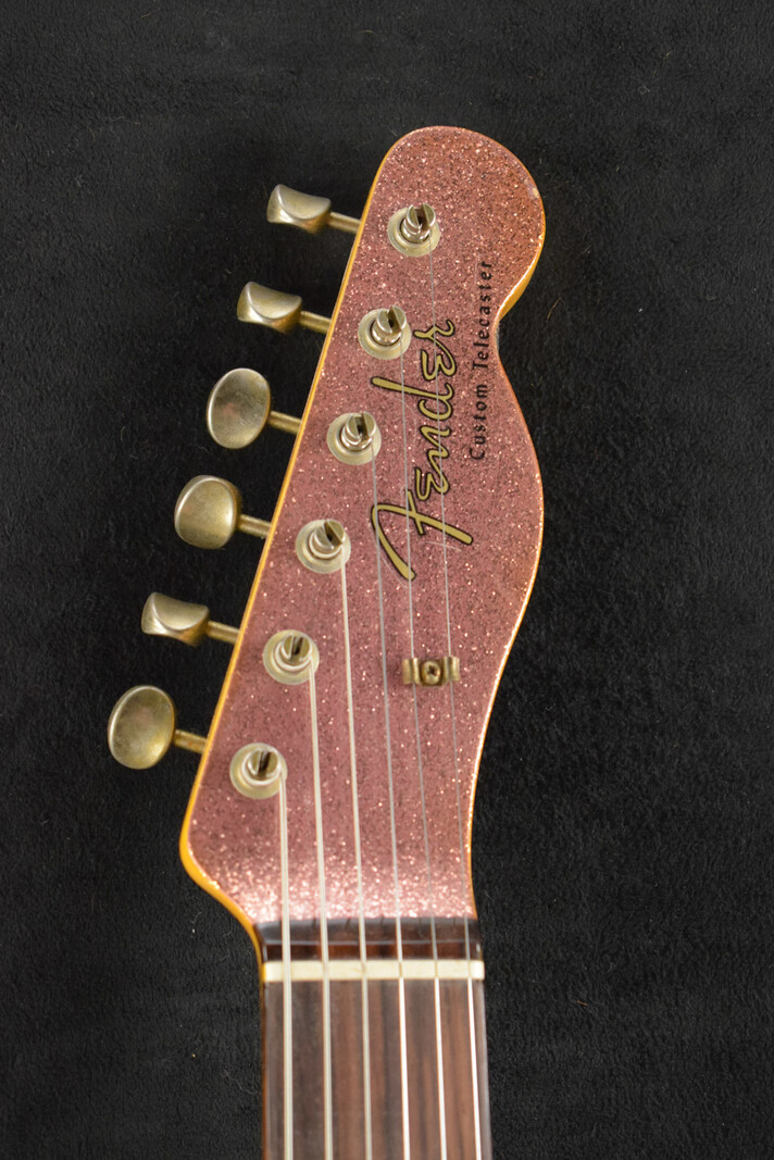 Fender Fender Limited Edition CuNiFe Tele Custom Journeyman Relic - Aged Champagne Sparkle
