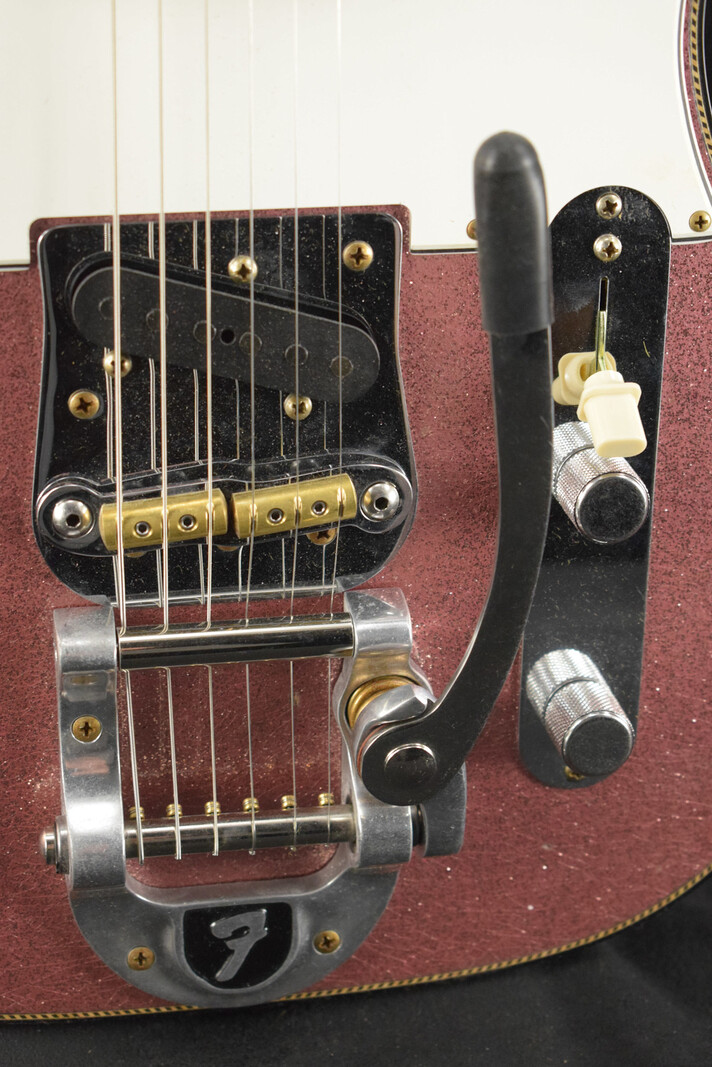 Fender Fender Limited Edition CuNiFe Tele Custom Journeyman Relic - Aged Champagne Sparkle