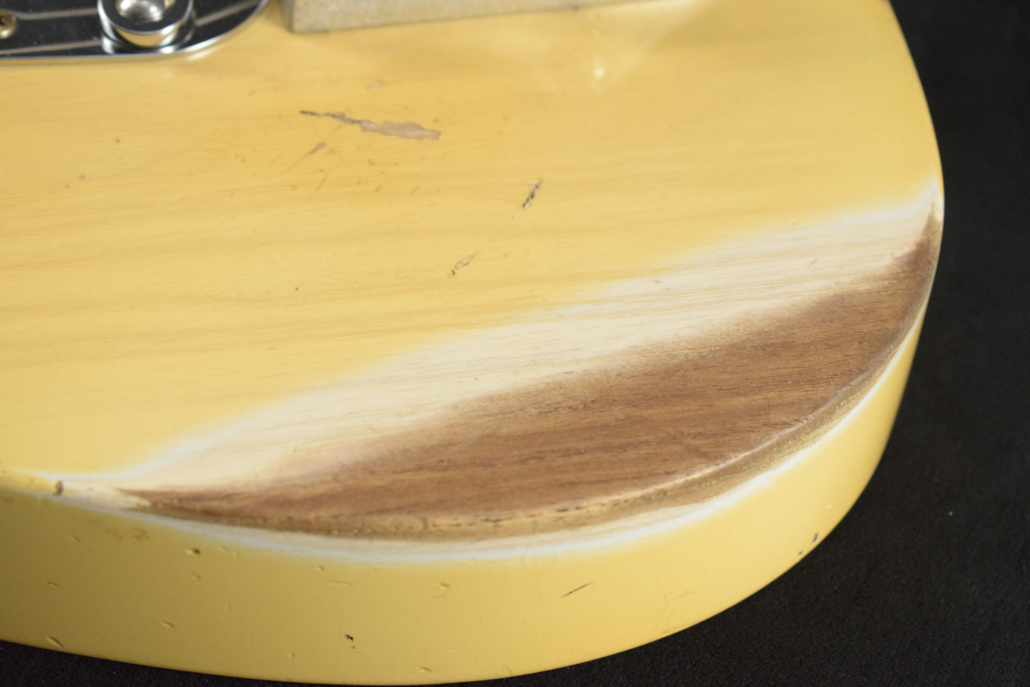 Fender Fender Limited Edition CuNiFe Telecaster Custom Heavy Relic 1-PIece Maple Neck Aged Nocaster Blonde