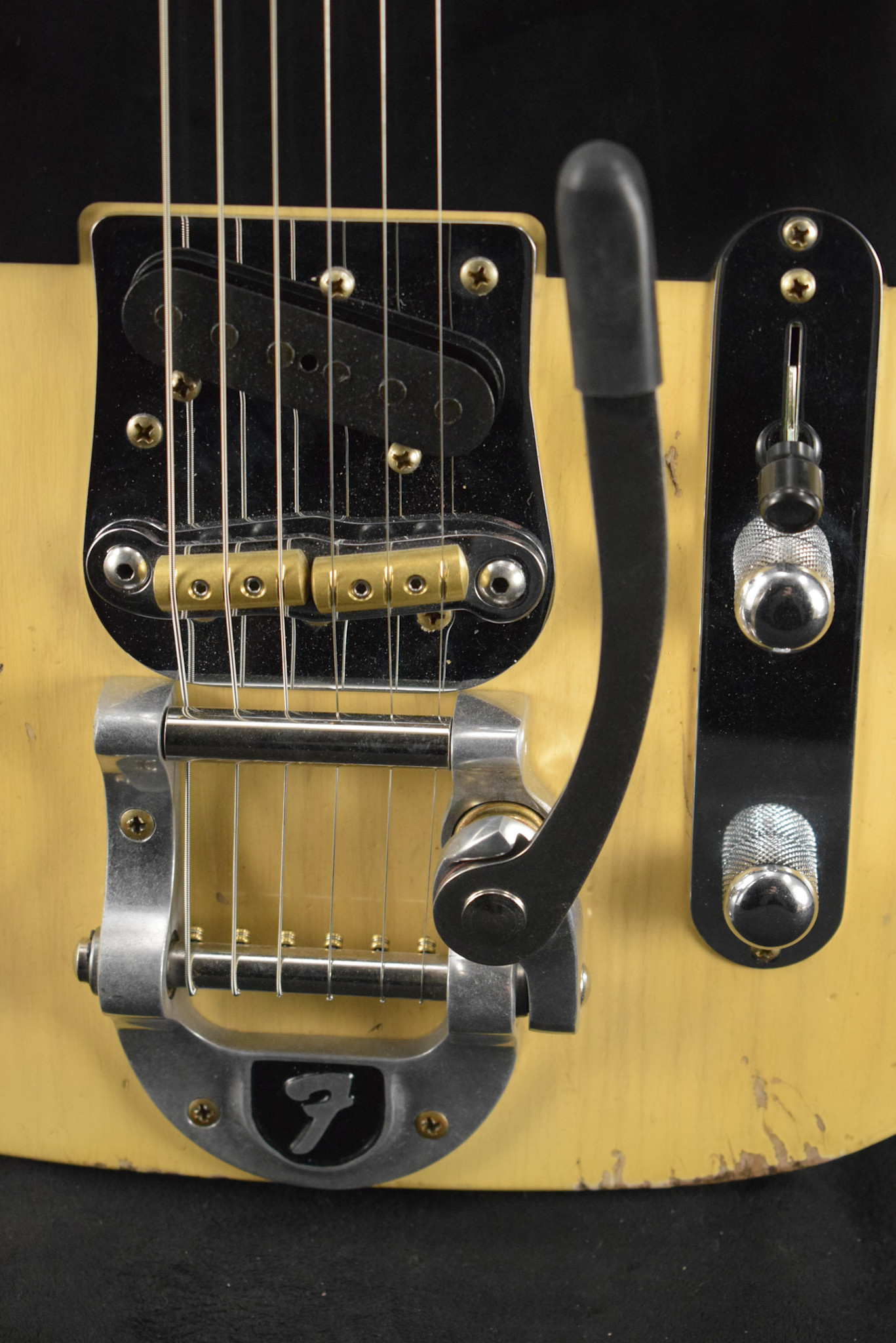 Fender Fender Limited Edition CuNiFe Telecaster Custom Heavy Relic 1-PIece Maple Neck Aged Nocaster Blonde