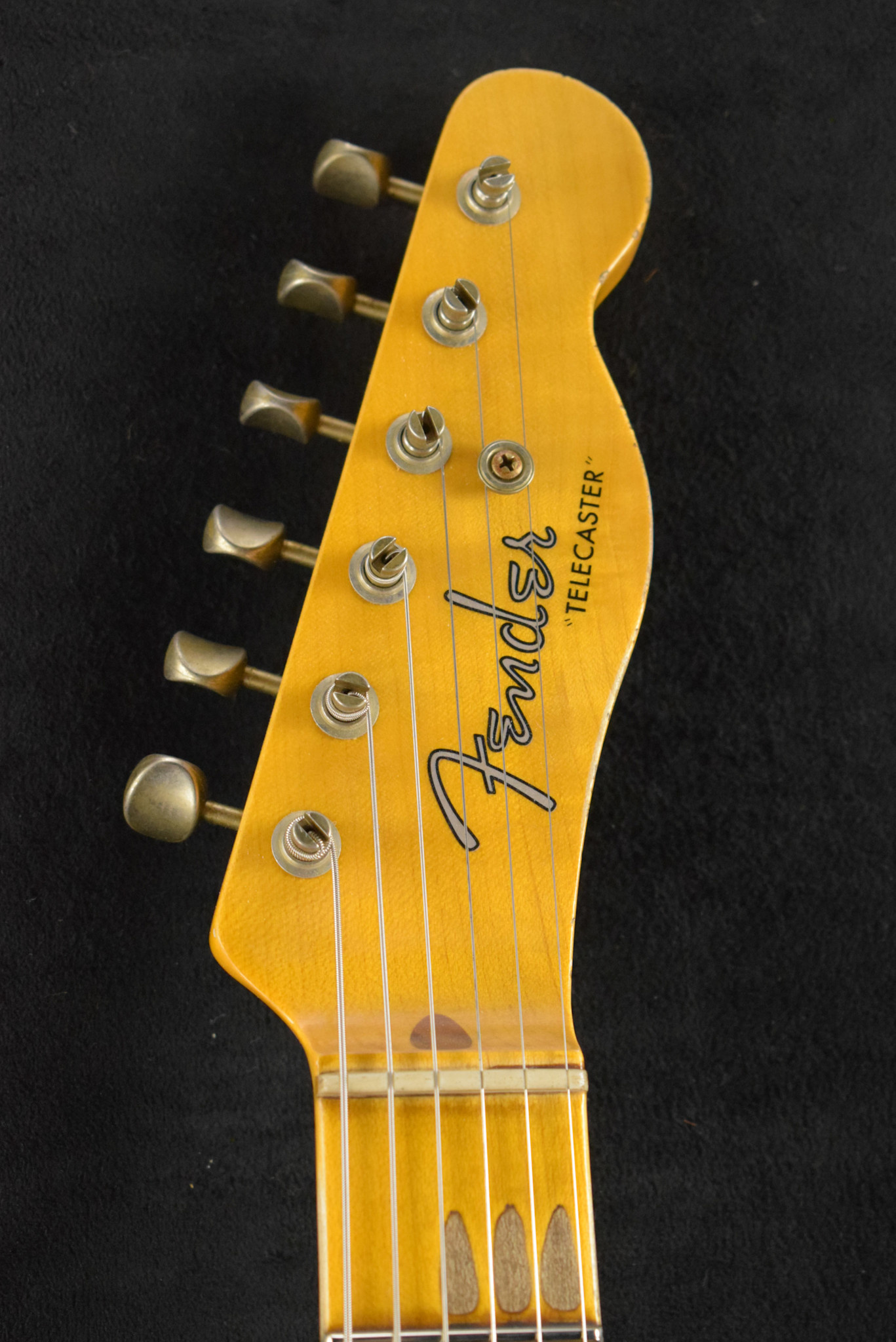 Fender Fender Limited Edition CuNiFe Telecaster Custom Heavy Relic 1-PIece Maple Neck Aged Nocaster Blonde