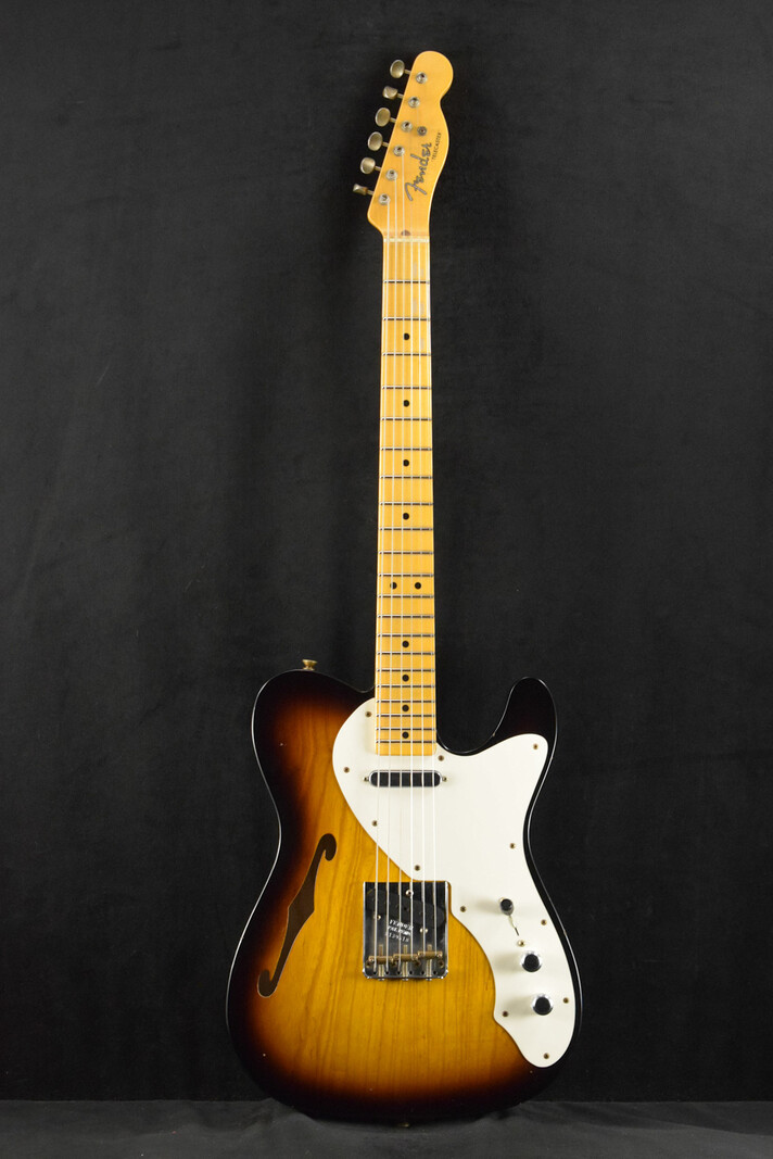 Fender Fender Custom Shop 50's Tele Thinline Journeyman Relic 2 Tone Sunburst (NAMM 2025 Ltd Ed)