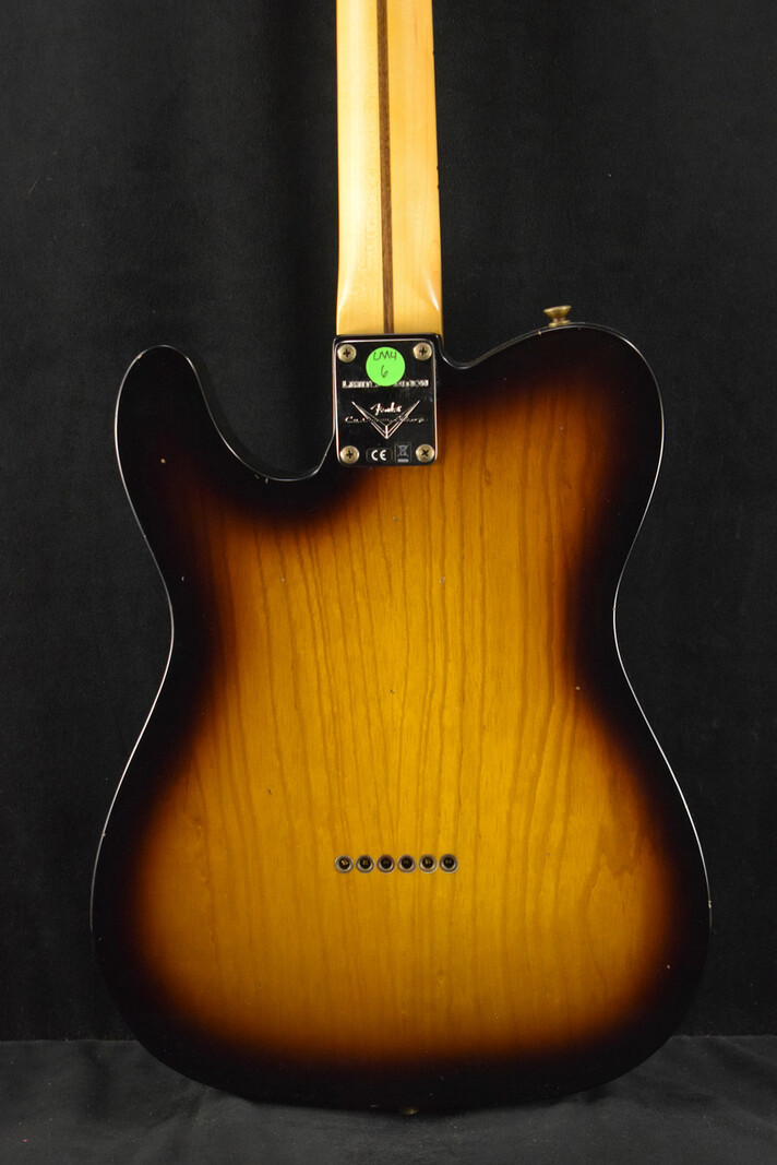Fender Fender Custom Shop 50's Tele Thinline Journeyman Relic 2 Tone Sunburst (NAMM 2025 Ltd Ed)