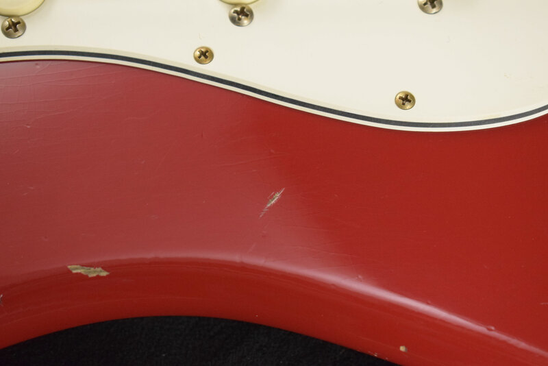 Fender Fender Limited Edition Fat '64 Stratocaster Journeyman Relic Aged Dakota Red 3A Rosewood Fingerboard,