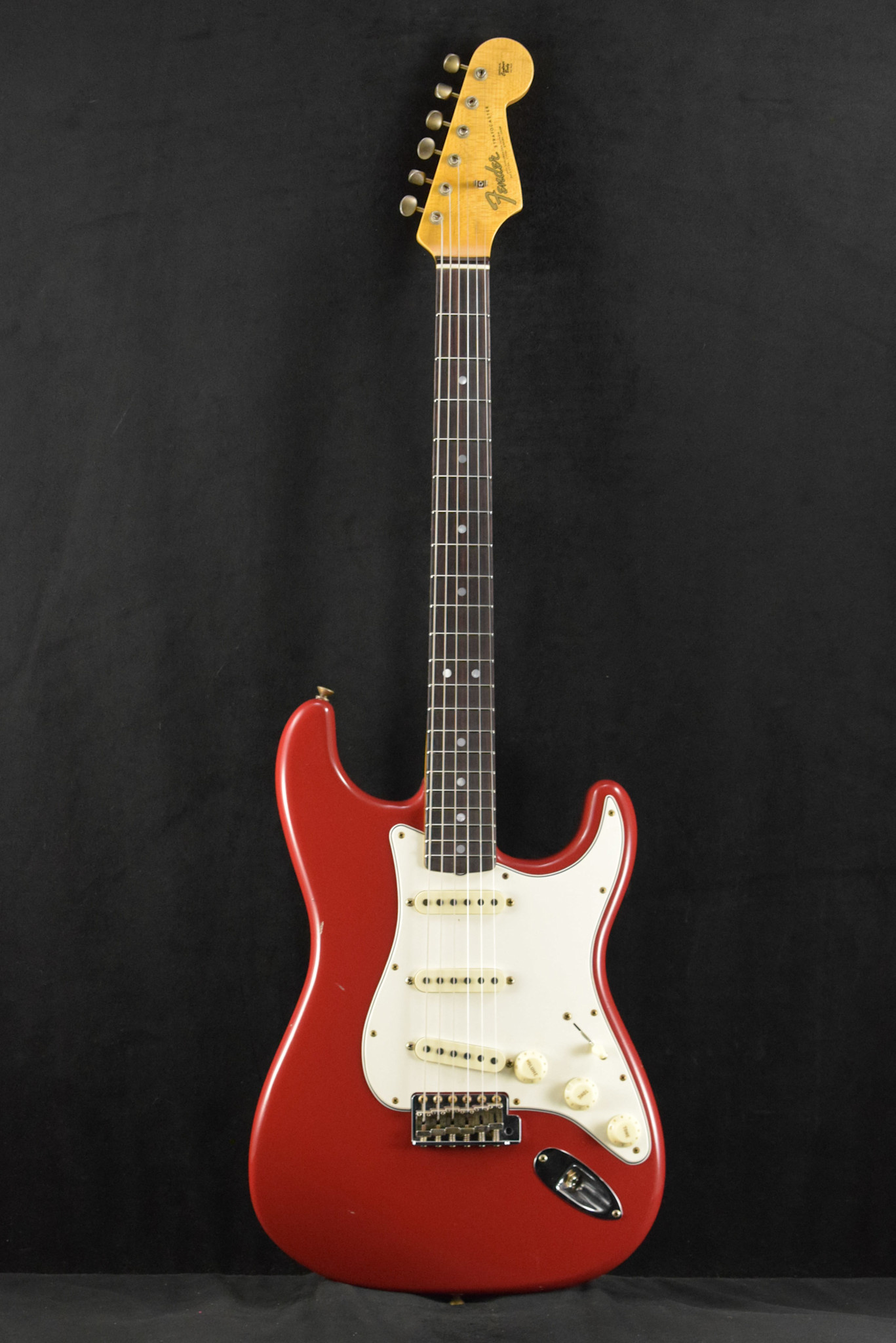 Fender Fender Limited Edition Fat '64 Stratocaster Journeyman Relic Aged Dakota Red 3A Rosewood Fingerboard,