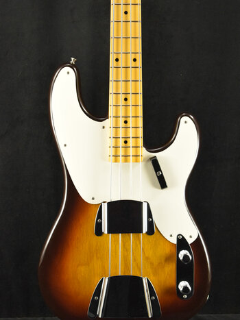 Fender Fender Custom Shop 1955 Precision Bass DLX Closet Classic - Wide-Fade Chocolate 2-Color Sunburst