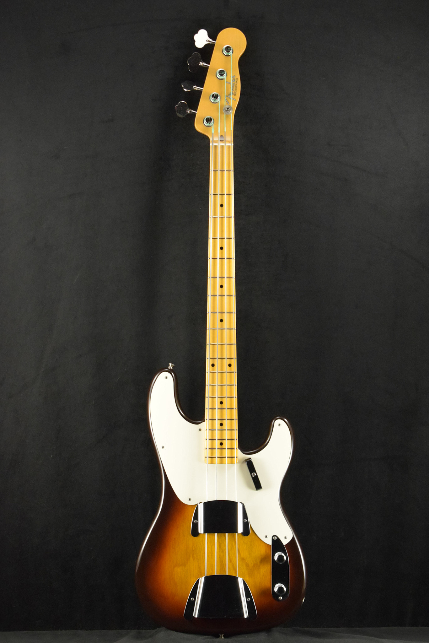 Fender Fender Custom Shop 1955 Precision Bass DLX Closet Classic - Wide-Fade Chocolate 2-Color Sunburst