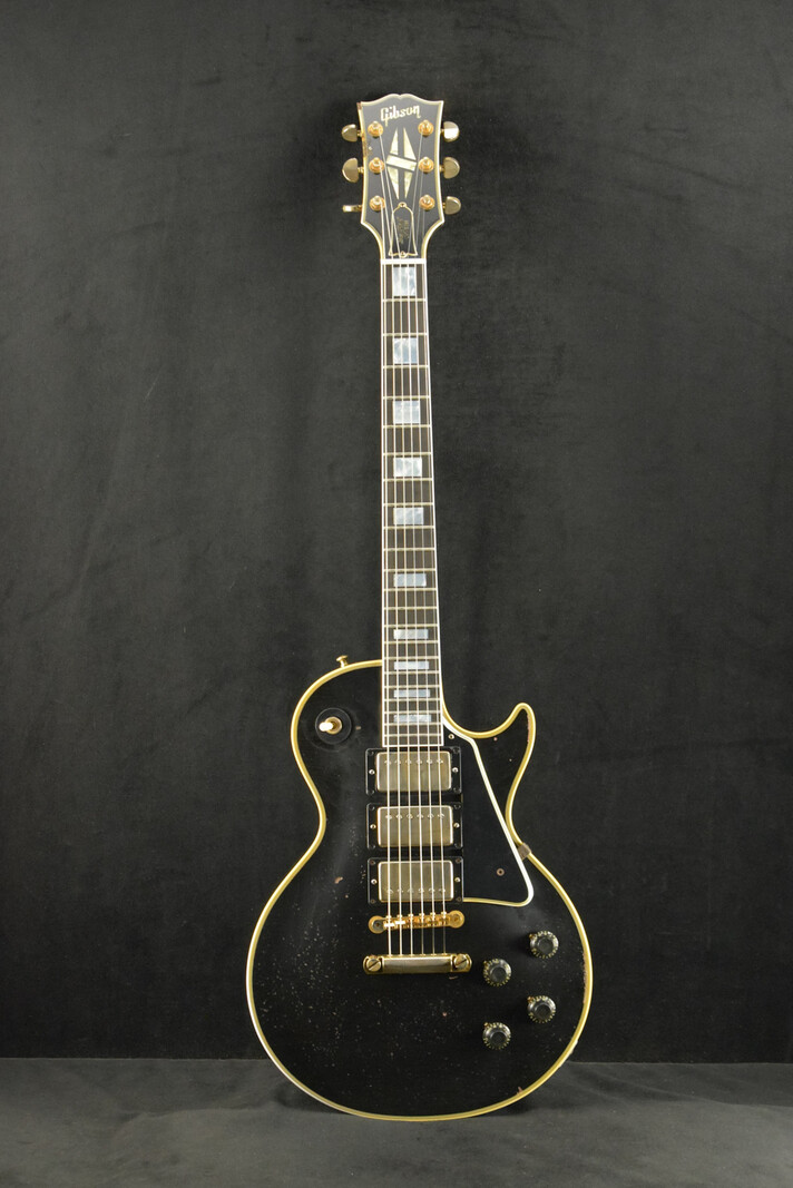 Gibson Gibson Murphy Lab Eric Clapton 1958 Les Paul Custom Ebony Ultra Heavy Aged