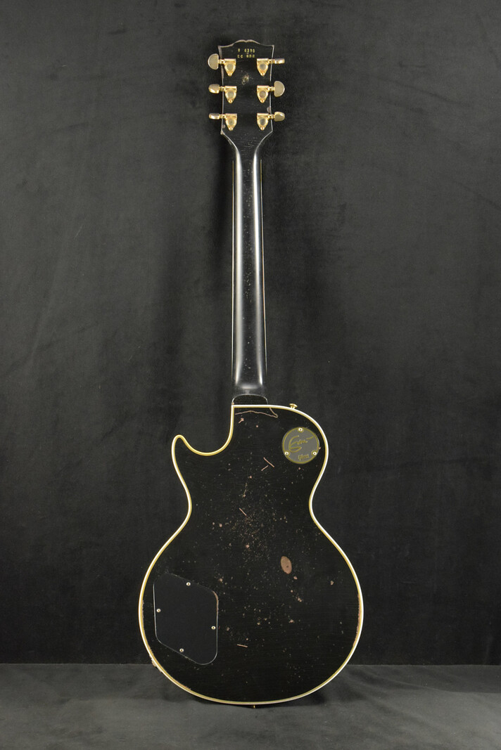 Gibson Gibson Murphy Lab Eric Clapton 1958 Les Paul Custom Ebony Ultra Heavy Aged