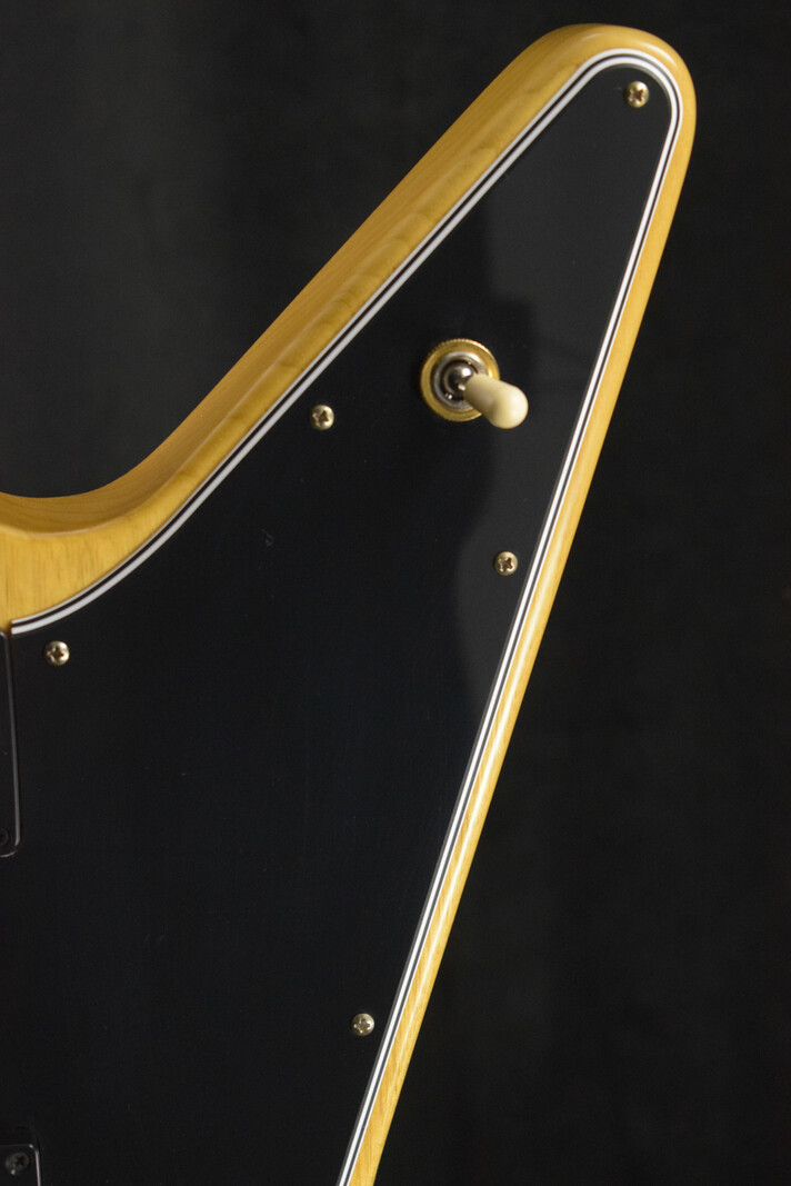 Gibson Gibson Custom Shop 1958 Korina Explorer Reissue Black Pickguard Natural