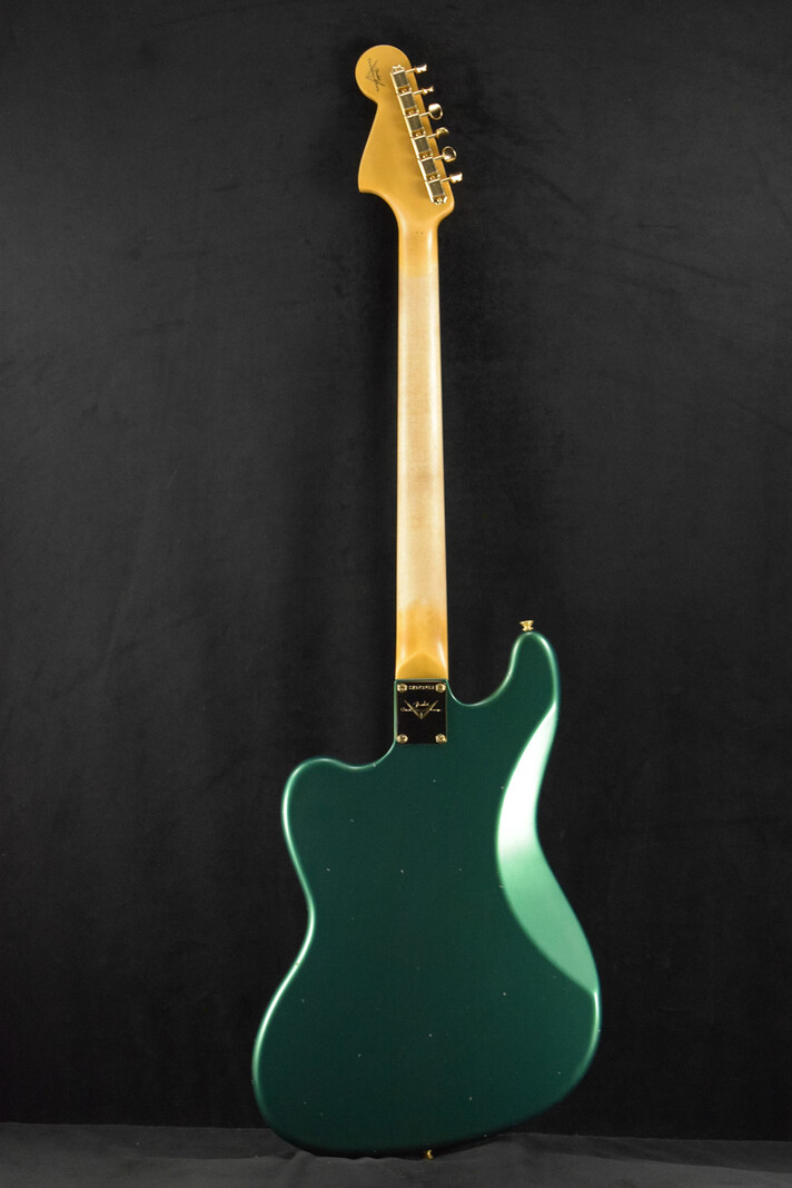 Fender Fender 1966 Bass VI - Journeyman Relic with Closet Classic Gold Hardware Aged British Racing Green