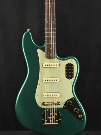 Fender Fender 1966 Bass VI - Journeyman Relic with Closet Classic Gold Hardware Aged British Racing Green