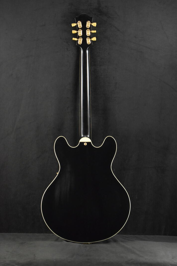 Eastman Eastman T59/TV-B-LTD-BK Thinline Bigsby Black Truetone Vintage Gloss