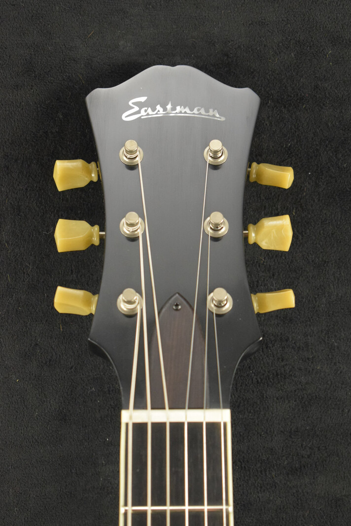 Eastman Eastman T64/TV-BK-LTD Thinline P90 Pickups Bigsby Black Truetone Vintage Gloss
