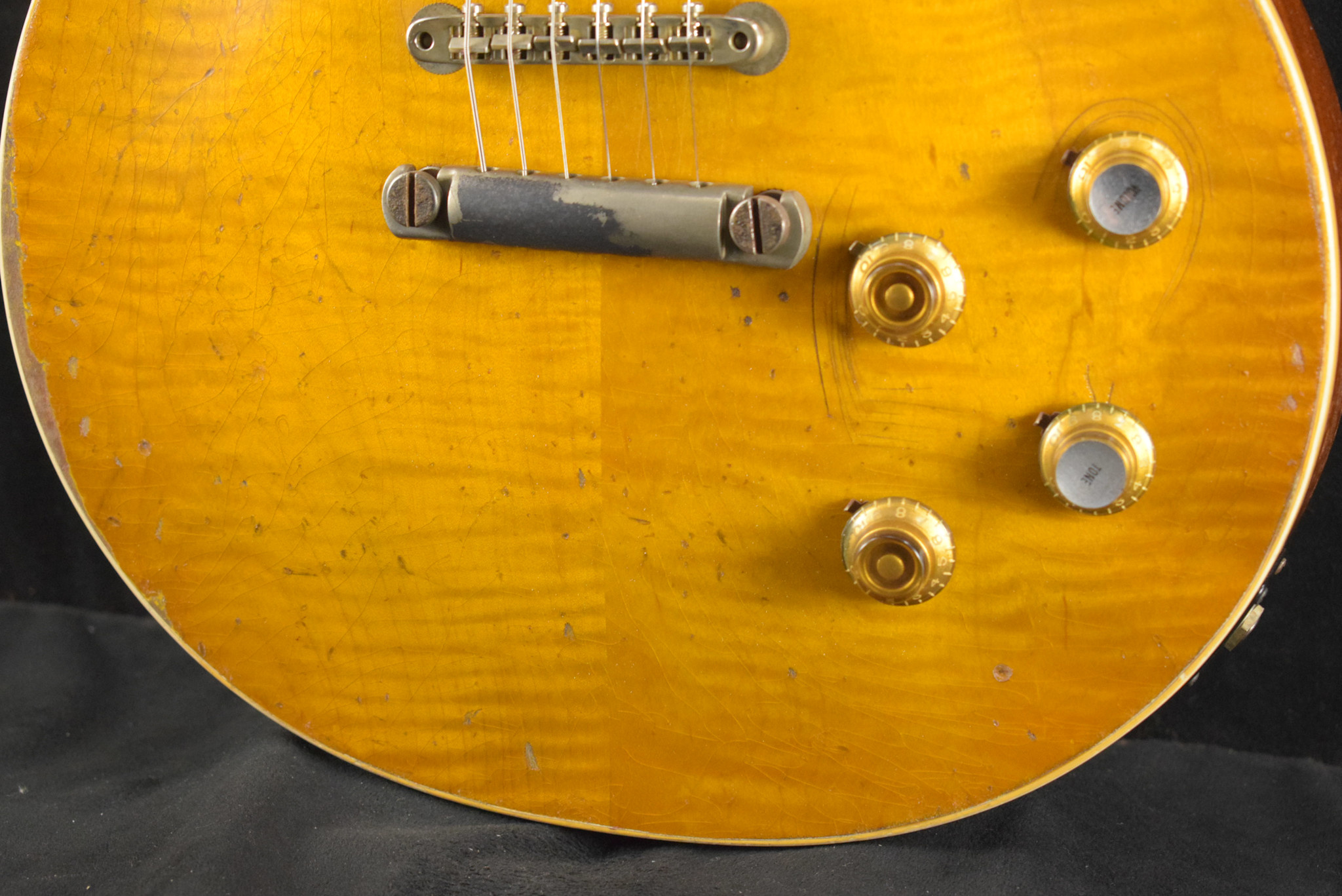 Gibson Gibson Murphy Lab Kirk Hammett "Greeny" 1959 Les Paul Standard Indian Rosewood Greeny Burst Ultra Heavy Aged
