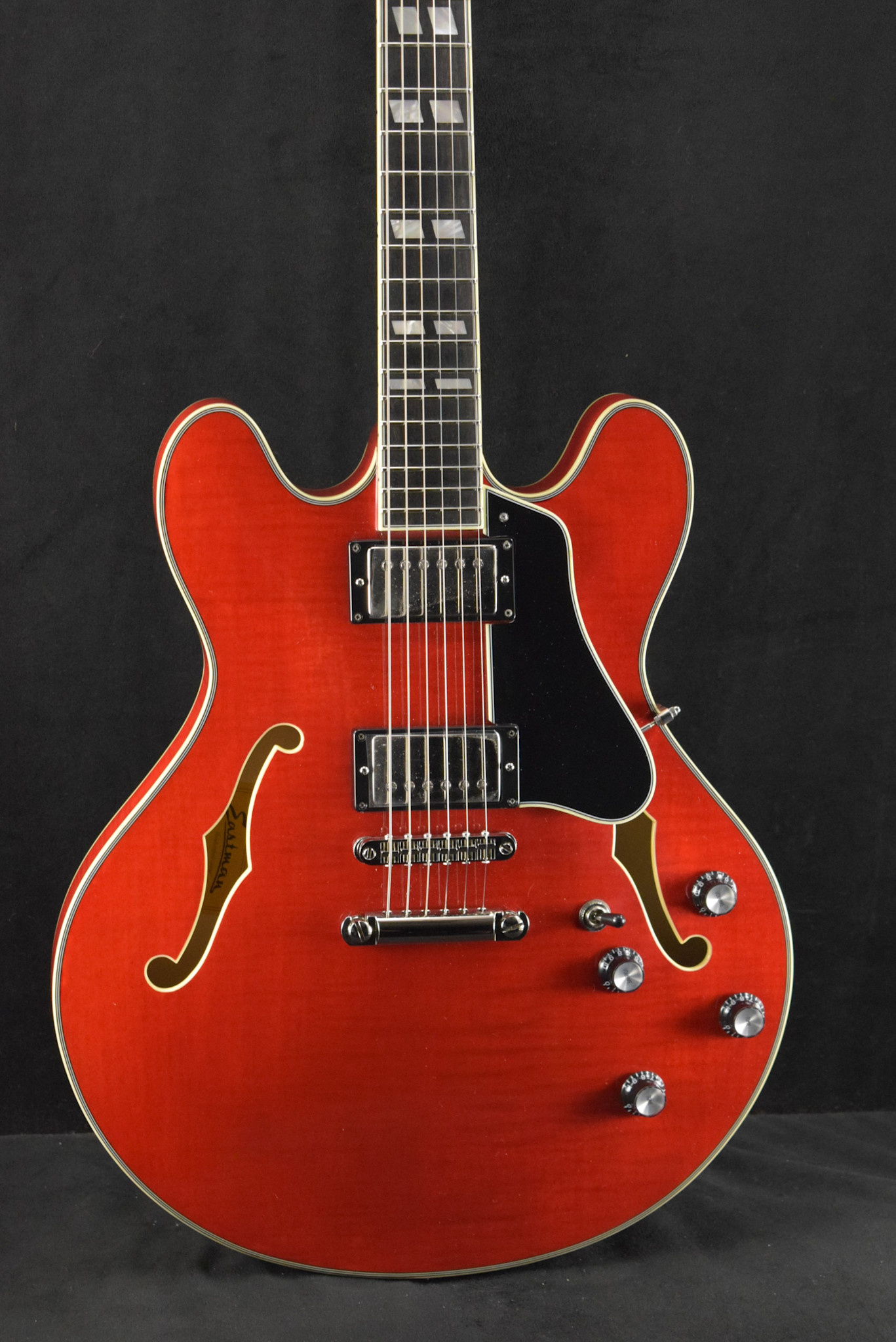 Eastman Eastman T486-RD 16" Thinline Seymour Duncan Red Truetone Gloss