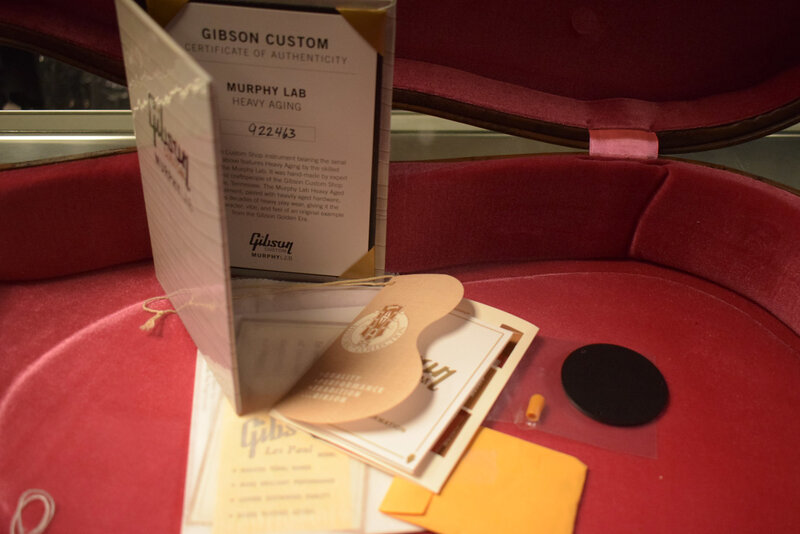 Gibson Gibson Murphy Lab '59 Les Paul Standard Tomato Soup Burst Heavy Aged Fuller's Exclusive
