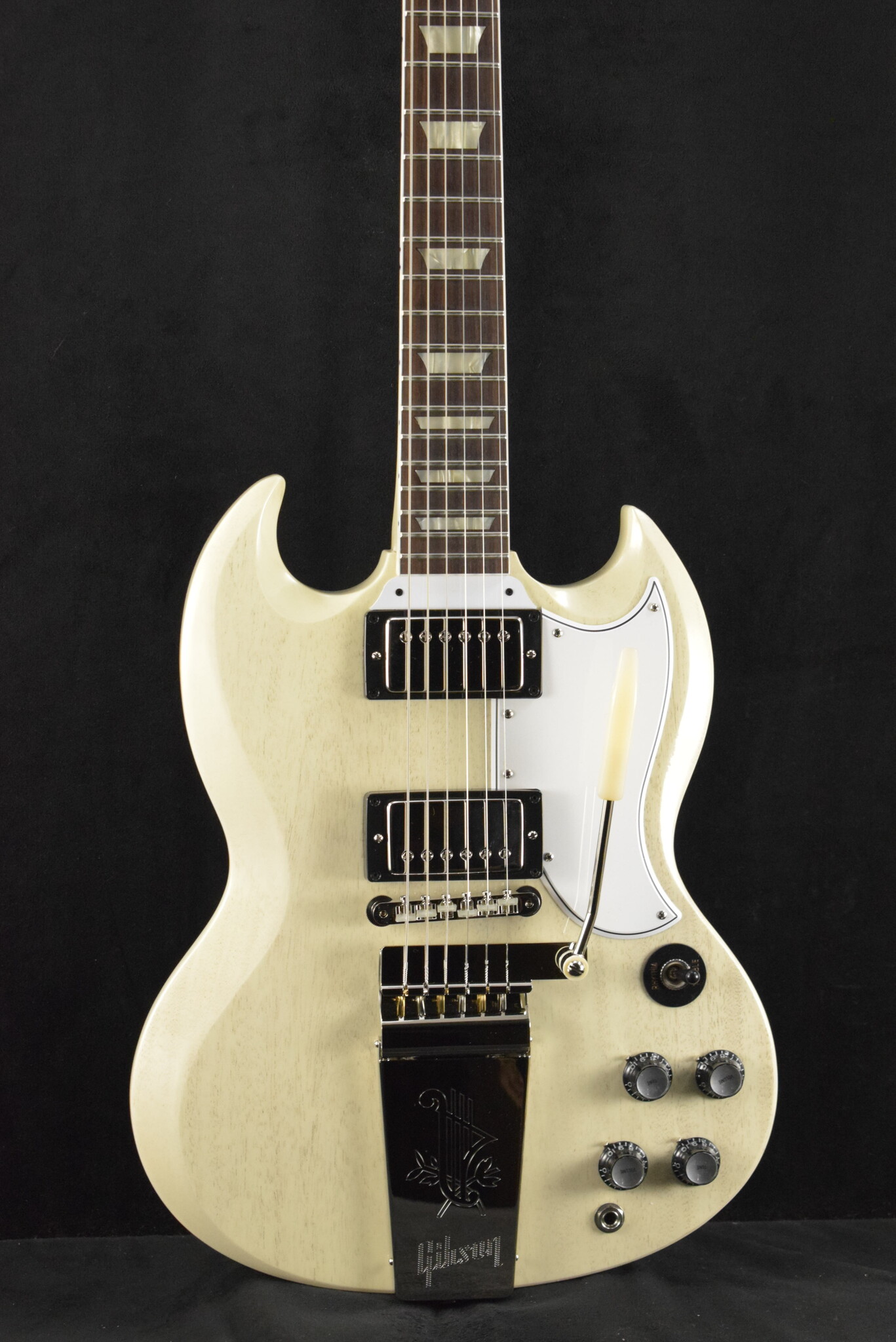 Gibson Gibson Custom Dealer Select 1964 SG Standard Reissue with Maestro Vibrola - TV White