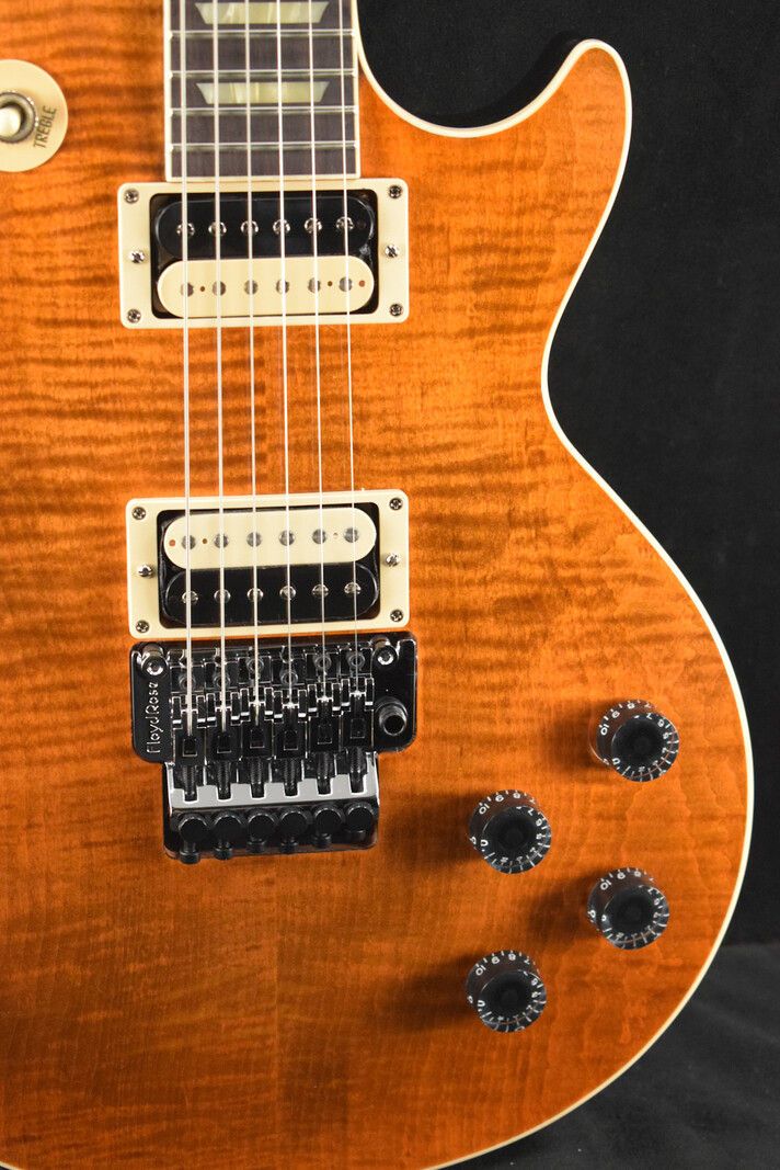 Gibson Gibson Custom Dealer Select Les Paul Axcess Standard Floyd Rose - Siberian Tiger