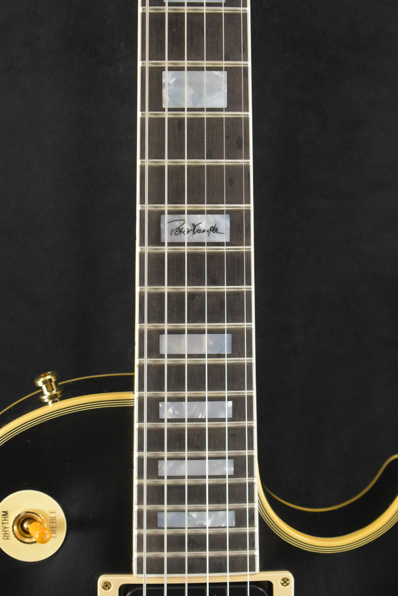 Gibson Gibson Custom Shop Peter Frampton "Phenix" Inspired Les Paul Custom Ebony
