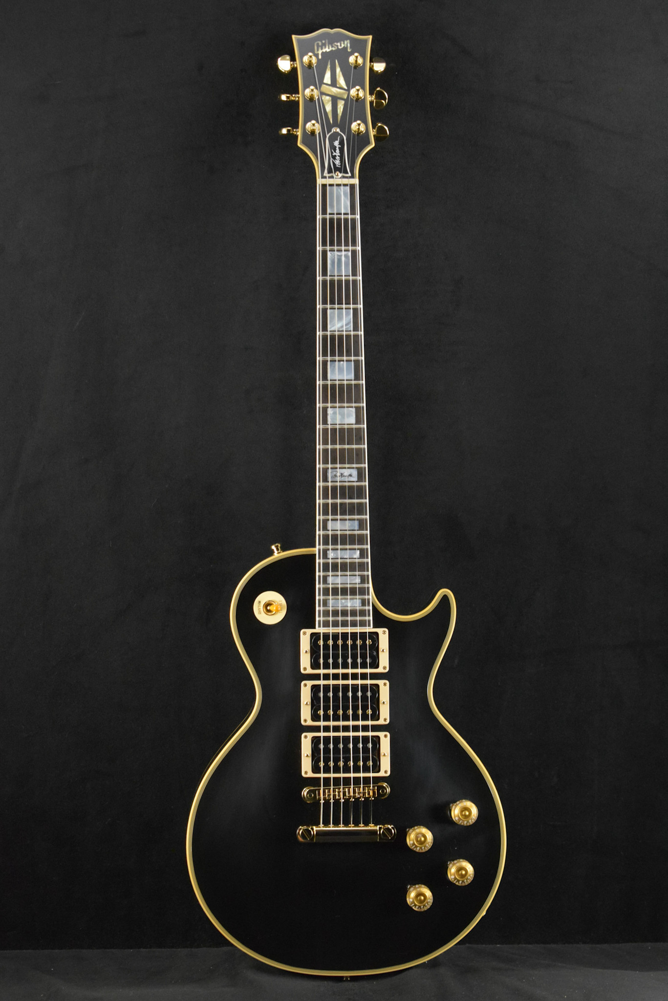 Gibson Gibson Custom Shop Peter Frampton "Phenix" Inspired Les Paul Custom Ebony