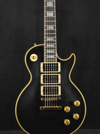 Gibson Gibson Custom Shop Peter Frampton "Phenix" Inspired Les Paul Custom Ebony