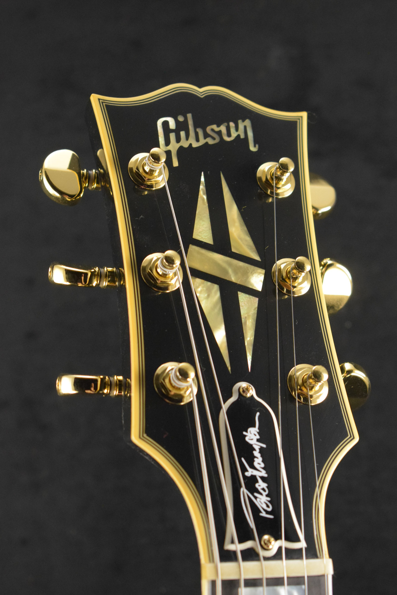 Gibson Gibson Custom Shop Peter Frampton "Phenix" Inspired Les Paul Custom Ebony