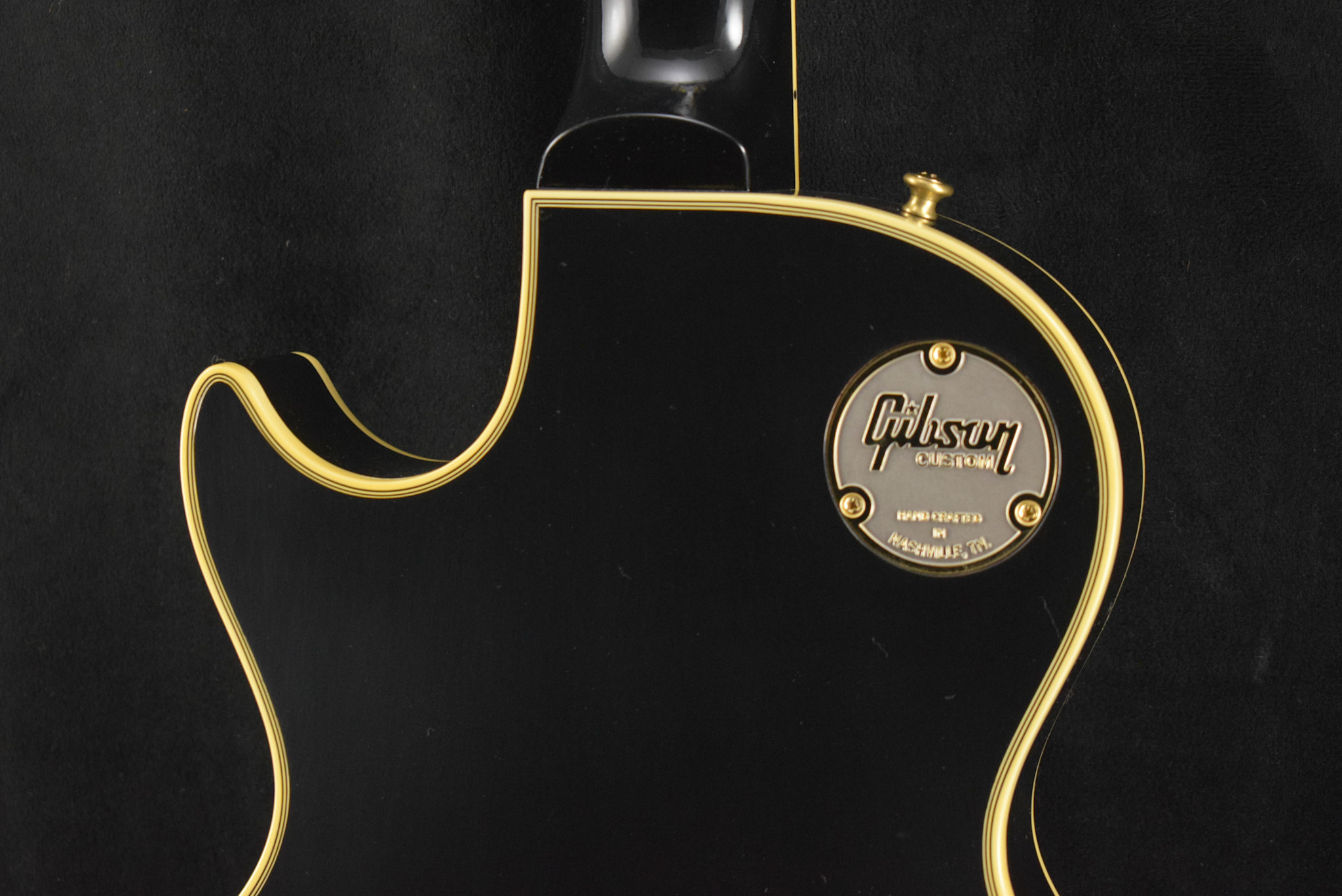 Gibson Gibson Custom Shop 1957 Les Paul Custom Reissue Ebony 2-Pickup