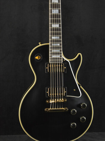 Gibson Gibson Custom Shop 1957 Les Paul Custom Reissue Ebony 2-Pickup