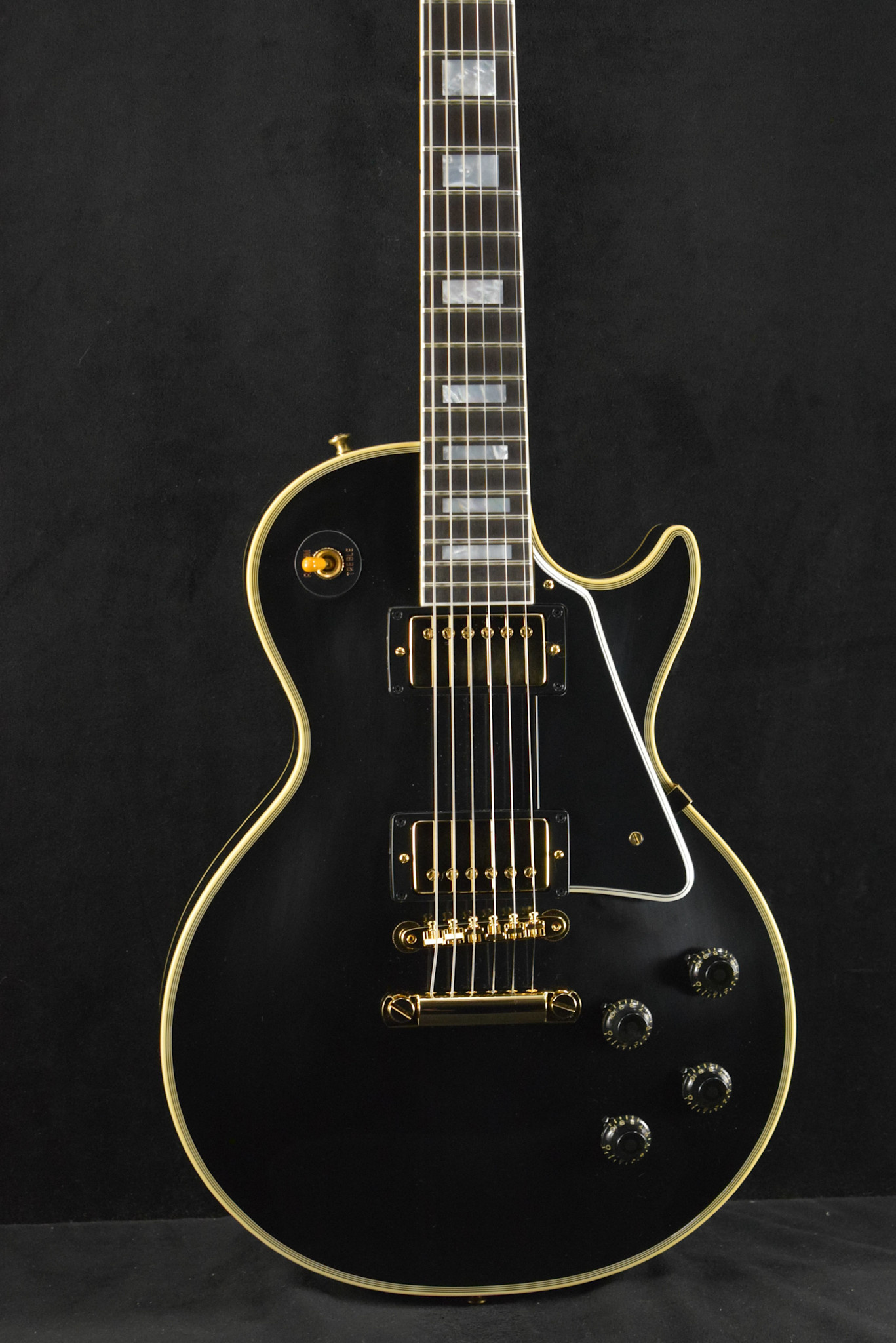 Gibson Gibson Custom Shop 1957 Les Paul Custom Reissue Ebony 2-Pickup