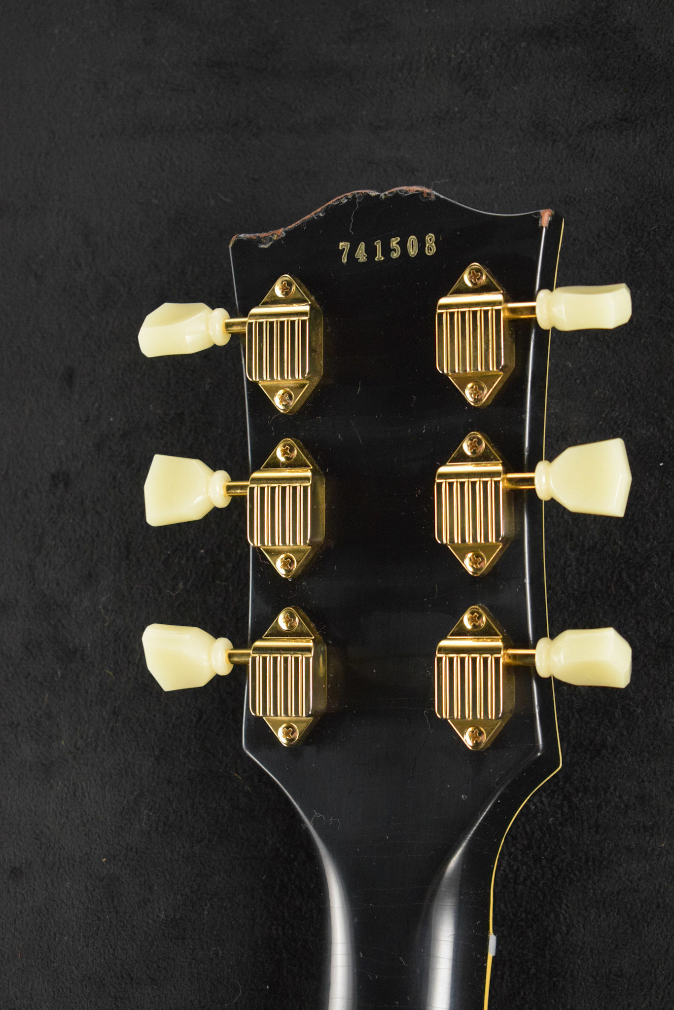 Gibson Gibson Murphy Lab 1957 Les Paul Custom 3-pickup Bigsby Light Aged Ebony